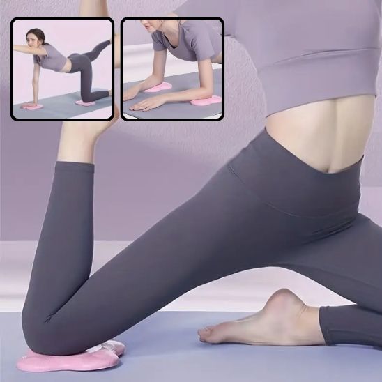 genouillère de yoga en silicon