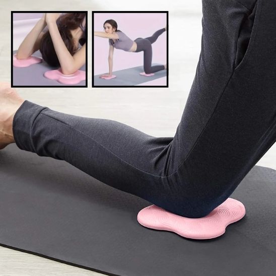 genouillère de yoga en silicon