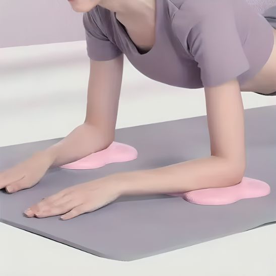 genouillère de yoga en silicon