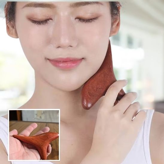 Outils de massage thaïlandais en bois gua sha